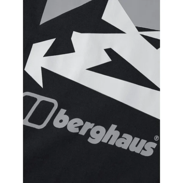 Berghaus Edale Mountain T-Shirt Col Ras-Du-Cou Homme, Noir 4