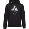 Black Diamond Mountain Logo Hoody Men, Noir 5