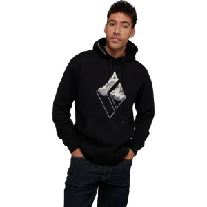 Black Diamond Mountain Logo Hoody Men, Noir 9