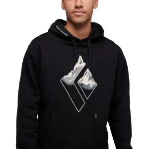 Black Diamond Mountain Logo Hoody Men, Noir 13