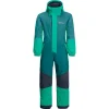 Jack Wolfskin Icy Mountain Combinaison Enfant, Bleu Pétrole/vert 10