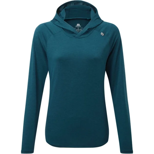 Mountain Equipment Glace Sweat à Capuche Femme, Bleu 1