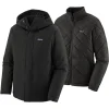 Patagonia Lone Mountain Veste 3 En 1 Homme, Noir 7