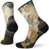 Smartwool Hike Light Cushion Mountain Print Chaussettes Mi-Hautes Femme, Multicolore 10