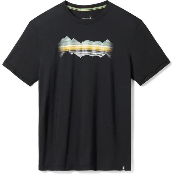 Smartwool Mountain Horizon Graphic SS Tee Slim Fit, Noir 1