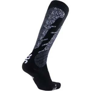 UYN All Mountain Chaussettes De Ski Montantes Homme, Noir/gris 6